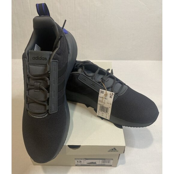 Adidas Racer TR21 Men's Running & Workout Shoes – Size 13 – Black/Red/Blue – NEW - Picture 1 of 8